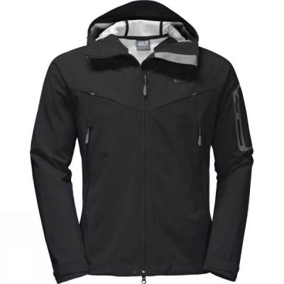 Chaquetas Jack Wolfskin Gravity Flex Hombre - Negras - Chile KLM705298